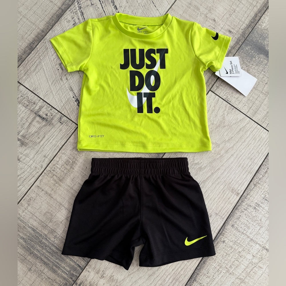 Nike Neon Yellow Dri-FIT T-Shirt
